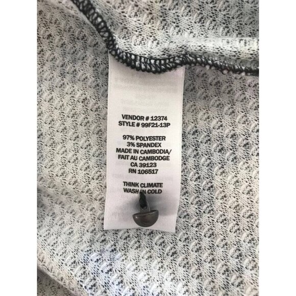 NORTHERN REFLECTIONS Long Sleeve Top Cozy Soft Multicolored Size XXL Petite - Picture 7 of 7